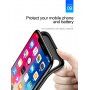 BASEUS kryt s batériou 3500 mAh pre iPhone X – biely