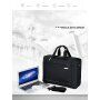 Luxusná taška / batoh pre iPad / MacBook do 17" – čierna
