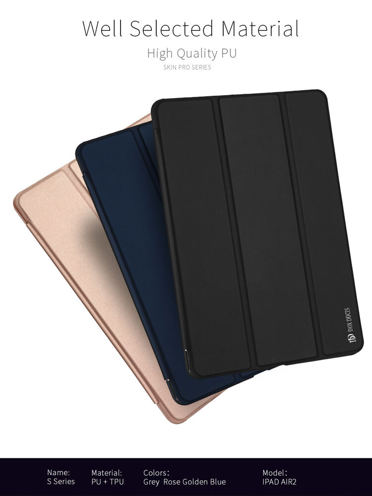 DUX DUCIS puzdro so stojančekom pre Apple iPad Mini 4 – čierne