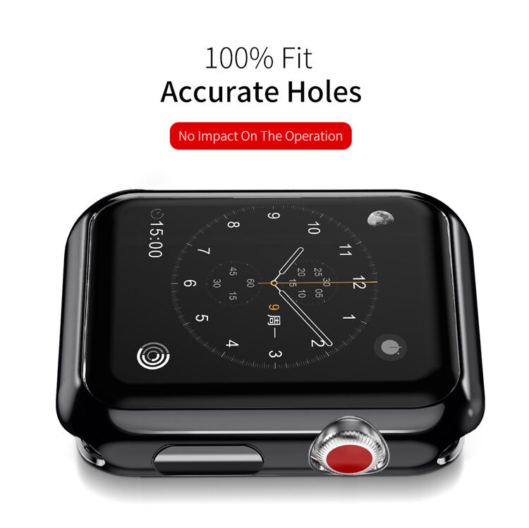 Dux Ducis ochranné púzdro z mäkkého plastu pre Apple Watch 42mm - strieborné Dux Ducis ochranné púzdro z mäkkého plastu pre Apple Watch 42mm - strieborné