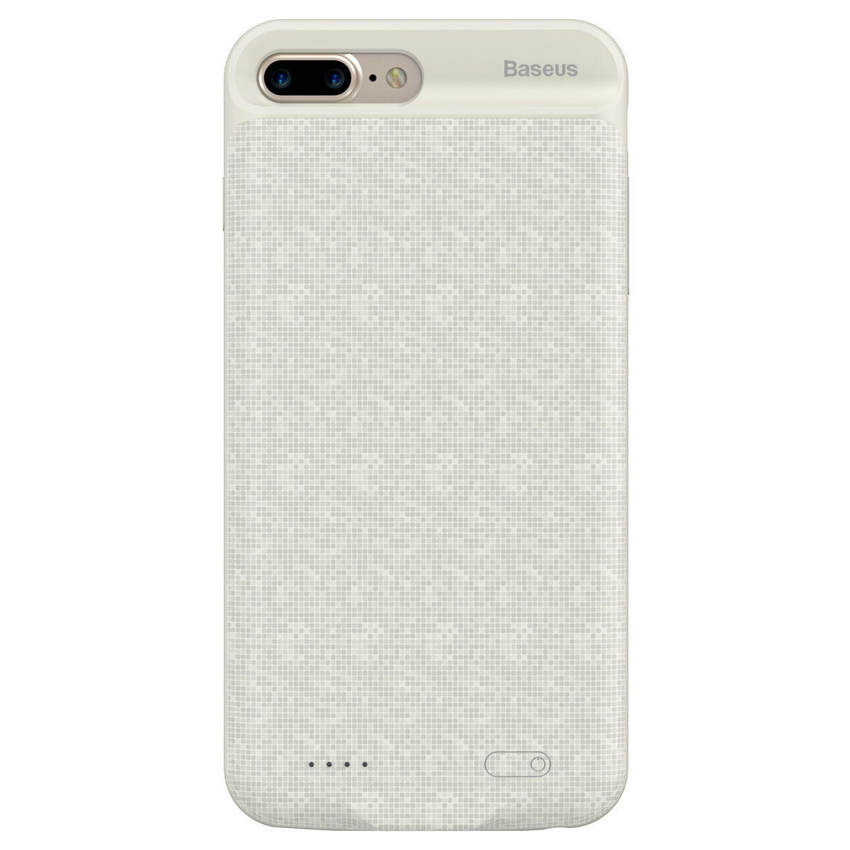 BASEUS dizajnový kryt s batériou 7300 mAh pre Apple iPhone 7 Plus – čierny