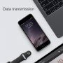 BASEUS dizajnový kryt s batériou 5000 mAh pre Apple iPhone 7 – červený