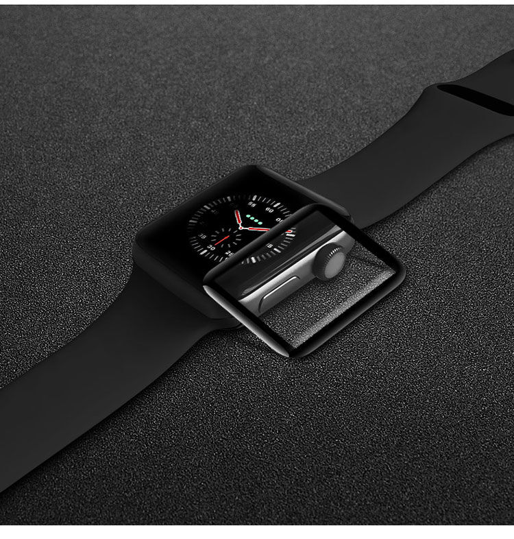 IMAK 3D temperované sklo so zaoblenou hranou pre Apple Watch 42mm