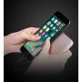 X-LEVEL elegantný USB/lightning kábel pre Apple iPhone/iPad/iPod – 8 cm – čierny