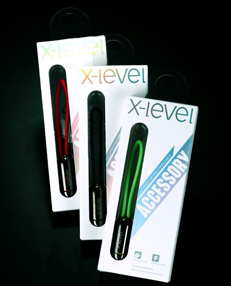 X-LEVEL elegantný USB/lightning kábel pre Apple iPhone/iPad/iPod – 8 cm – čierny X-LEVEL elegantný USB/lightning kábel pre Apple iPhone/iPad/iPod – 8 cm – čierny