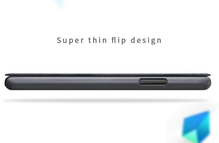 NILLKIN ochranné flip puzdro pre Apple iPhone XS / iPhone X – čierne