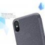 NILLKIN ochranné flip puzdro pre Apple iPhone XS / iPhone X – čierne