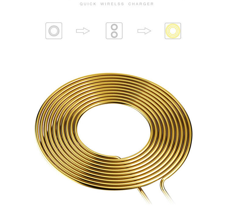 Bezdrôtová QI nabíjačka s protišmykovým povrchom pre Apple iPhone – modro-strieborná