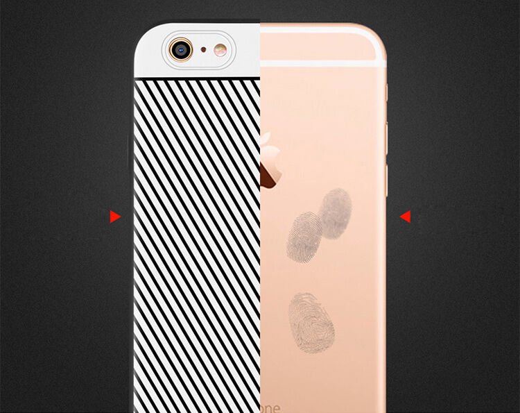 WAKING DRAGON elegantný kryt z mäkkého plastu pre Apple iPhone 6 / 6S – červený