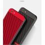WAKING DRAGON elegantný kryt z mäkkého plastu pre Apple iPhone 6 / 6S – červený
