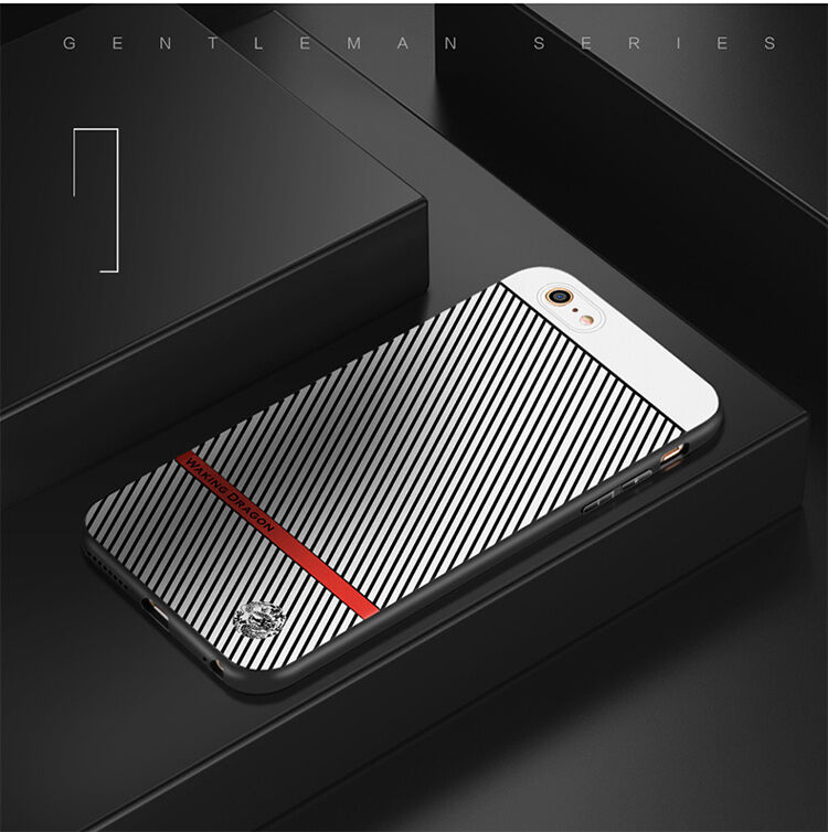 WAKING DRAGON elegantný kryt z mäkkého plastu pre Apple iPhone 6 / 6S – červený WAKING DRAGON elegantný kryt z mäkkého plastu pre Apple iPhone 6 / 6S – červený