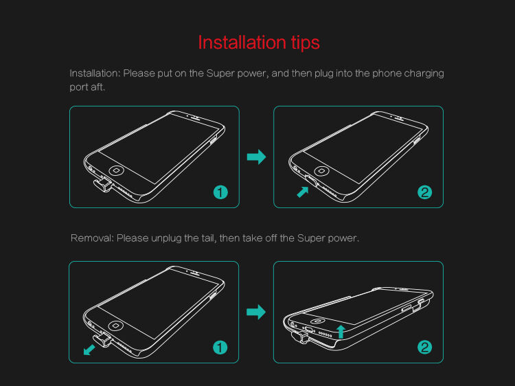 NILLKIN 2v1 superodolný kryt/obal na Qi bezdrôtové nabíjanie Apple iPhone 6S / 6 – čierny