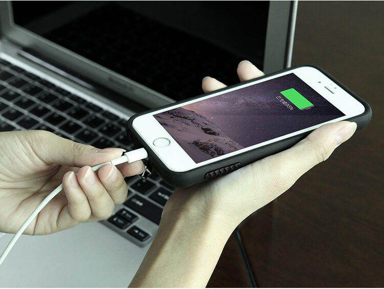 NILLKIN 2v1 superodolný kryt/obal na Qi bezdrôtové nabíjanie Apple iPhone 6S / 6 – čierny