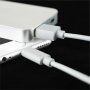 OPSO Synchronizačný a nabíjací MFi certifikovaný lightning kábel pre Apple iPhone / iPad / iPod - biely - 2m
