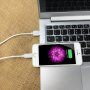 OPSO Synchronizačný a nabíjací MFi certifikovaný lightning kábel pre Apple iPhone / iPad / iPod - biely - 2m