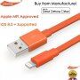 YellowKnife certifikovaný MFi synchronizačný a&nbsp;nabíjací lightning kábel pre Apple iPhone/iPad/iPod - sivý - 1&nbsp;m