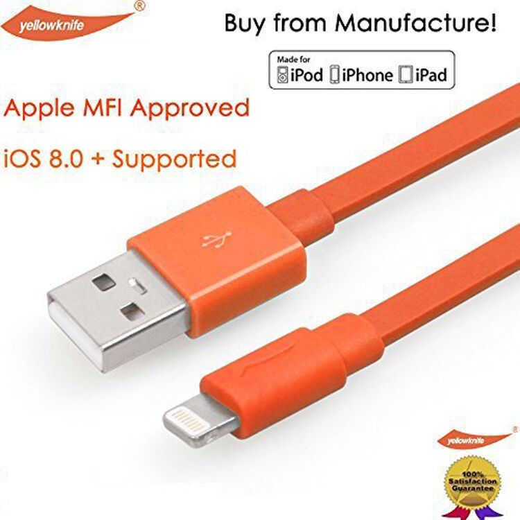 YellowKnife certifikovaný MFi synchronizačný a&nbsp;nabíjací lightning kábel pre Apple iPhone/iPad/iPod - sivý - 1&nbsp;m