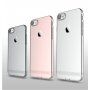 USAMS tenký kryt so záslepkou Lightning konektora pre Apple iPhone SE (2020/2022) / 8 / 7 - priehľadný