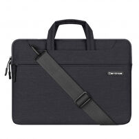 Cartinoe taška so zipsom pre MacBook 13" / Air 13" / Pro 13" – čierna