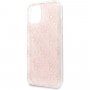 Guess 4G Glitter trblietavý kryt iPhone 11 Pro Max - svetloružový