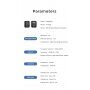 Bezdrôtové slúchadlá s bezdrôtovým nabíjaním pre zariadenia Apple - čierna