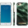 iDeal of Sweden kryt so vzorom saténu pre iPhone SE (2020/2022) / 8 / 7 / 6S - smaragdovo zelený