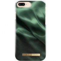 iDeal of Sweden kryt so vzorom saténu pre iPhone 6S Plus/7 Plus/8 Plus - smaragdovo zelený