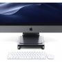 Satechi multi-portový hliníkový stojanček na počítač iMac - vesmírne sivý