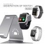 Bestand dokovacia stanica 2v1 pre iPhone / iPad / Apple Watch - sivá