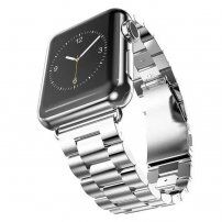 Luxusný remienok z antikorovej ocele pre Apple Watch Ultra 49mm / 46mm / 45mm / 44mm / 42mm - strieborný