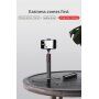 Baseus Bluetooth teleskopická hliníková selfie tyč s trojnožkou - červená