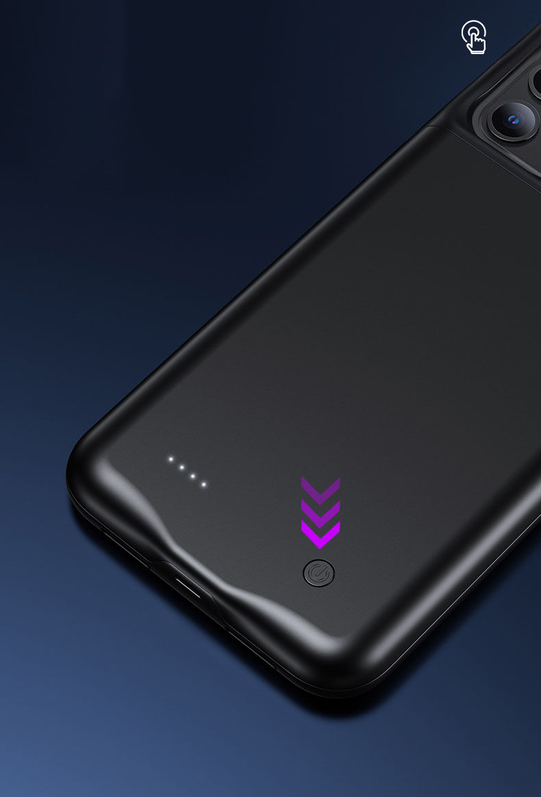 Usams kryt s batériou 3500 mAh pre iPhone 11 Pro - čierny