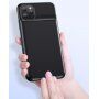 Usams kryt s batériou 3500 mAh pre iPhone 11 Pro - čierny
