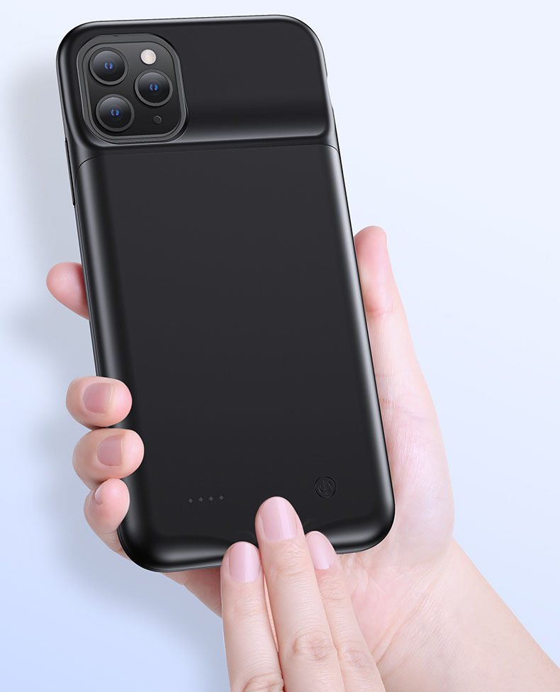 Usams kryt s batériou 3500 mAh pre iPhone 11 Pro - čierny