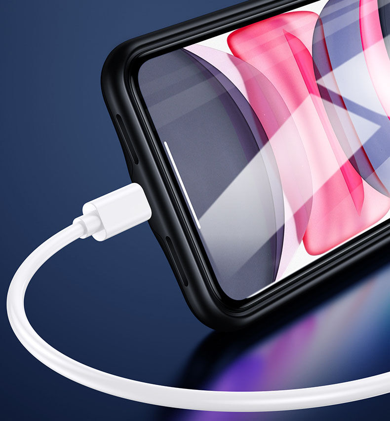 Usams kryt s batériou 3500 mAh pre iPhone 11 Pro - čierny