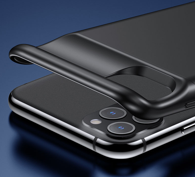 Usams kryt s batériou 3500 mAh pre iPhone 11 Pro - čierny