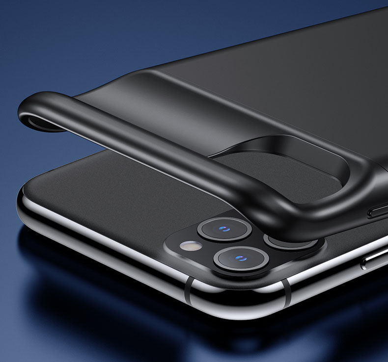 Usams kryt s batériou 4500 mAh pre iPhone 11 Pro Max - čierny