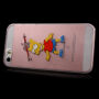 Priehľadný kryt na iPhone 5 / 5S / SE (2016) – vydesený Bart Simpson