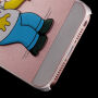 Priehľadný kryt na iPhone 5 / 5S / SE (2016) – naštvaný Homer Simpson