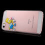 Priehľadný kryt na iPhone 5 / 5S / SE (2016) – Bart Simpson sprejer