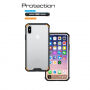 Ochranný plastový kryt pre iPhone XS / iPhone X – čierna