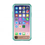 Ochranný plastový kryt pre iPhone XS / iPhone X – zelená