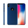 MOFI ultratenký kryt s&nbsp;ochranou šošovky fotoaparátu pre iPhone XS / iPhone X – modrá