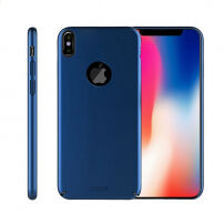 MOFI ultratenký kryt s&nbsp;ochranou šošovky fotoaparátu pre iPhone XS / iPhone X – modrá