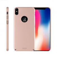 MOFI ultratenký kryt s&nbsp;ochranou šošovky fotoaparátu pre iPhone XS / iPhone X – ružovo-zlatá
