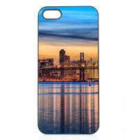 Plastový kryt s hliníkovými potiahnutím pre iPhone SE (2016)/5S/5C/5 – San Francisco