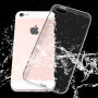 USAMS plastový kryt v tvare diamantov s protiprachovými záslepkami pre iPhone SE (2016)/5S/5/5C –