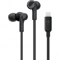 Belkin Rockstar slúchadlá s konektorom lightning pre Apple zariadenia - čierna