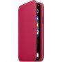 Apple Folio originálne kožené puzdro pre iPhone 11 Pro - malinové