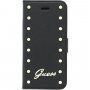 Guess Studded Folio flipové puzdro pre iPhone 6 Plus/6S Plus - čierne